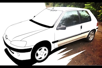 turn your car into line work