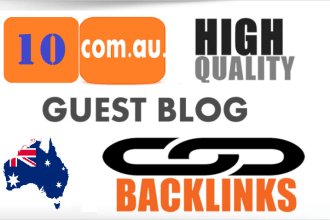 publish dofollow guest post on australian blogs da 50 above