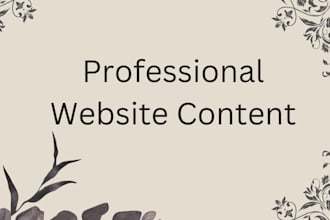 write an original website about us and about me content