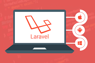 make custom laravel website