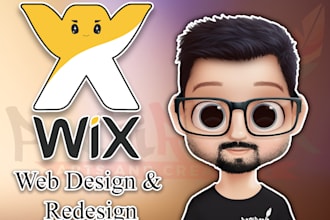 design or redesign  wix website