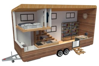 convert 2d to 3d floor plans for vans, motorhomes, campers