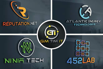 do modern technology and software logo