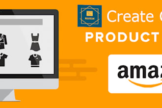 write amazon product listing page