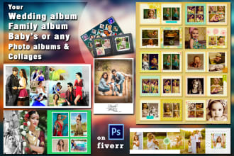 design  photo albums and photo collages