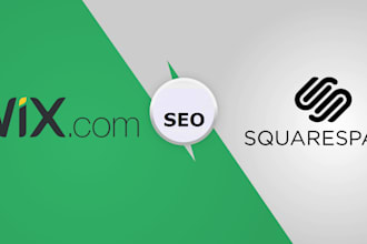 do wix and squarespace SEO service for high google rank