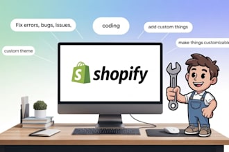 fix bugs or any issues in shopify