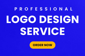 create professional unique and modern logo design