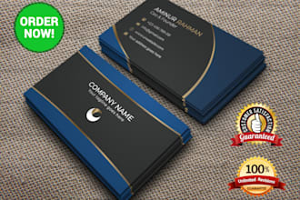 design professional creative business card