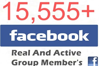 add 15,555+ Real and Active FACEBOOK Group Members Guaranteed In Just 48 Hours Without Admin Access