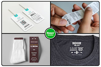 design clothing labels and hang tags