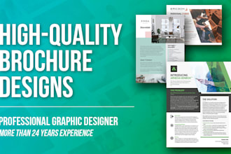 create a professional brochure design