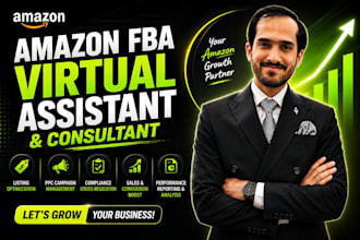 be your expert amazon fba virtual assistant and consultant
