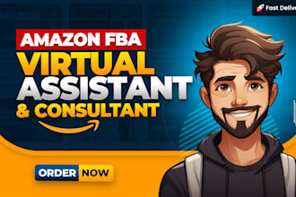 be your expert amazon fba virtual assistant and consultant