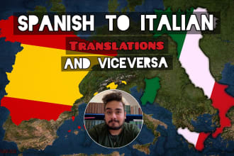 translate from italian to spanish and viceversa