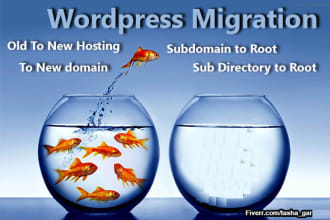 professionally move wordpress,migrate or clone wordpress