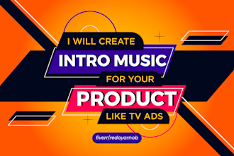 create intro music for your podcast like TV ads voice over