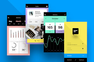 design the stunning and attractive UI for your mobile app