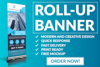 design outstanding roll up banner