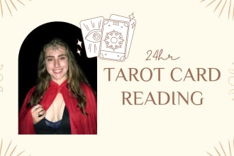 perform a detailed tarot card reading in 24hrs