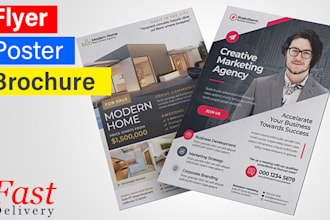 create promotional business flyers and brochure design