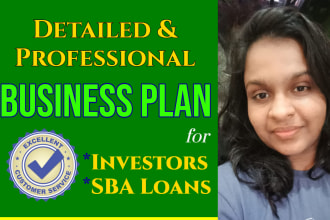 write complete business plans for startups with financial plans