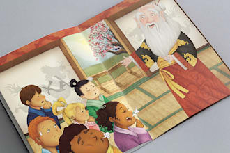 create illustrations for childrens book