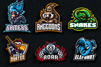 design amazing sport, esports, team, twitch logo