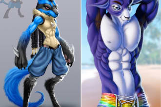 draw furry nsfw illustrations