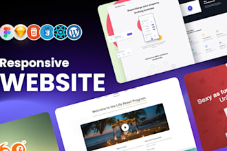 design a responsive, beautiful website