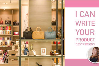 write compelling product descriptions