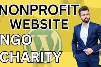 create a nonprofit website ngo and charity website