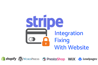 stripe paypal integrate and fix