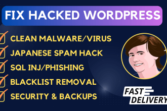 do wordpress malware removal or recover wordpress hacked