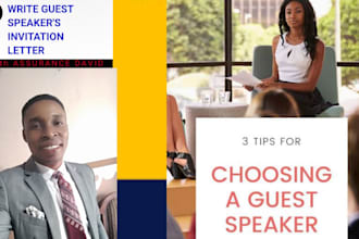 write event speaker invitation letter
