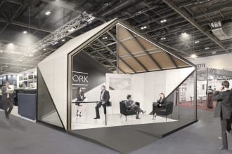 design and 3d render your expo stand, stage or events