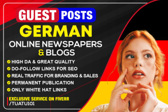 guest posts in german sites and newspapers high da traffic