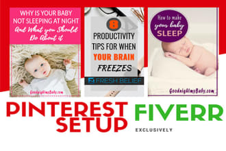 set up and optimize your pinterest account, boards, and pins