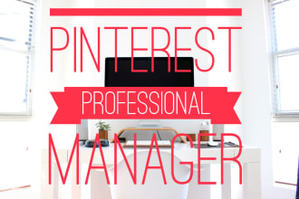 be your pinterest marketing manager