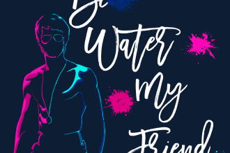 create a cool pink blue vector from your photo