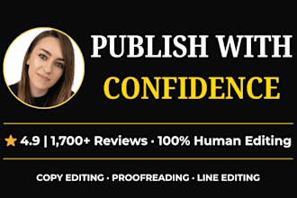 edit your fiction or nonfiction book