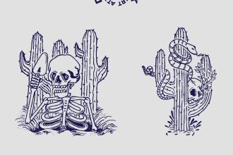 create design vector handdrawn vintage skull for t shirt