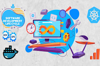 be your devops engineer with kubernetes, docker, AWS, cicd, azure, gcp