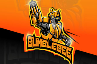 create professional mascot gaming, esports logo design