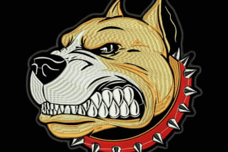 do any image to embroidery digitizing logo like dst,pes,in a few hours