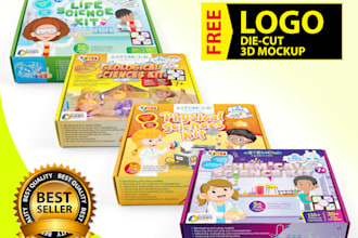 do toy, children and educational product boxes