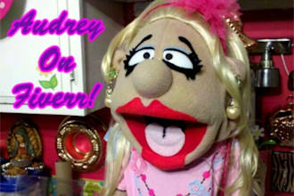 make Video Greetings With Audrey The Puppet