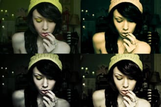 edit three photos on my Adobe Photoshop Lightroom program