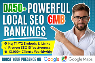 build local citations and google maps citations for gmb ranking