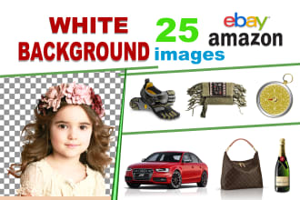 white background of transparent and cut out